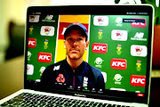 England Captain, Eoin Morgan during a virtual media opportunity on November 26, 2020 in Cape Town, South Africa. 