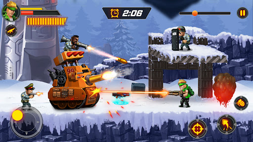 Screenshot Metal Gun Soldiers Shooting