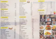 Foodie Buddy menu 1