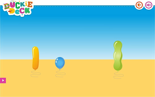 Balloons Games for Kids - Duckie Deck