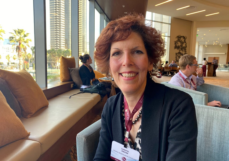 Federal Reserve Cleveland president Loretta Mester in San Diego, California, the US, January 3 2020. Picture: REUTERS/ Ann Saphir