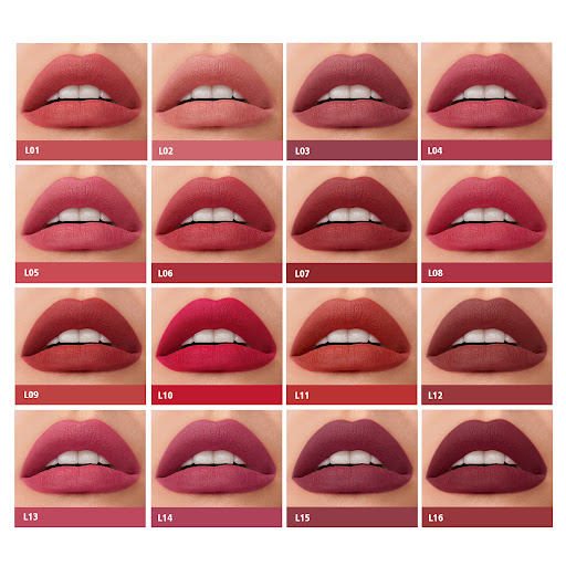Title 3, 16 Lip Gloss Set Matte Velvet Four Box Achieve ...