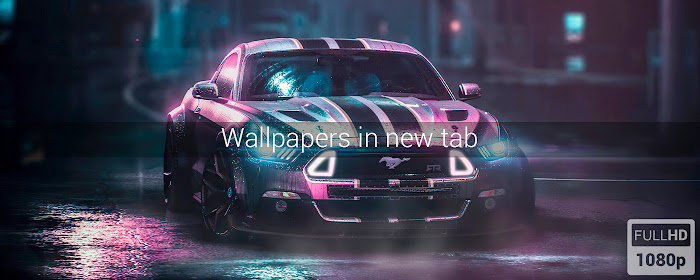 Ford Mustang Wallpapers New Tab marquee promo image
