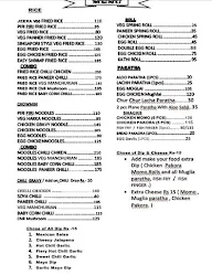 Om Kitchen & Restaurant menu 2