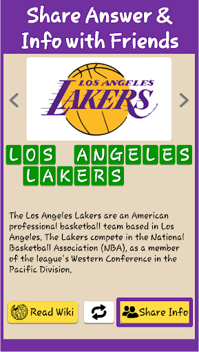 NBA Teams Logo Quiz National Basketball Teams
