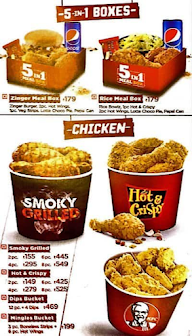 KFC menu 4