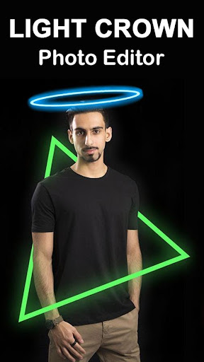 Light Crown Photo Editor - Neon Photo Effects 2020