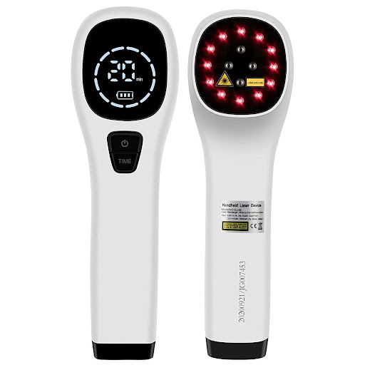 Title 8, Hand-Held Red Light Therapy Device for pain rel...
