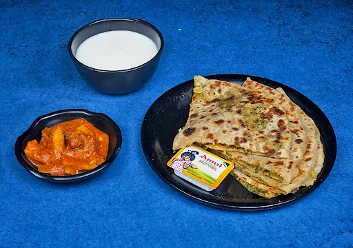 Methi Aloo Paratha