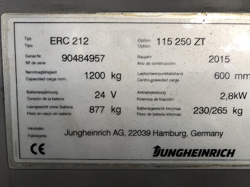 JUNGHEINRICH ERC 212