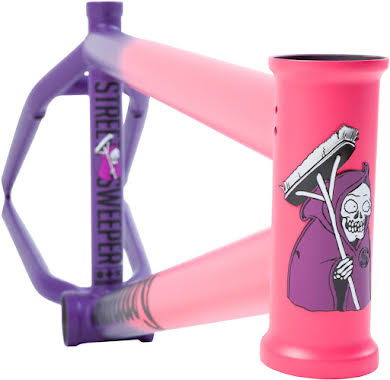 Sunday Street Sweeper BMX Frame - 21" TT, Pink/Purple alternate image 2