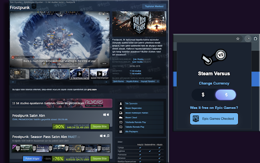 Steam Versus