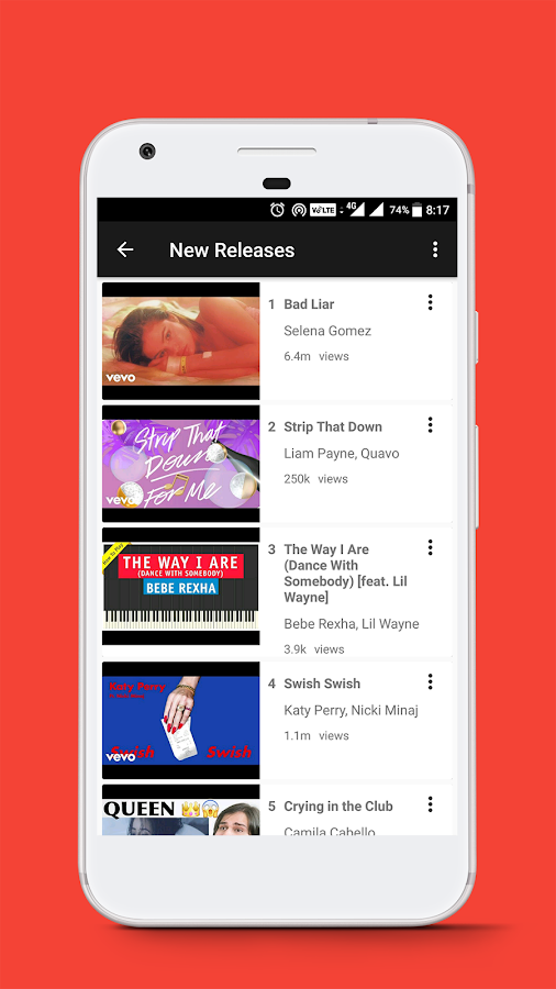   SpotyTube Découvrez la musique – Capture d'écran 