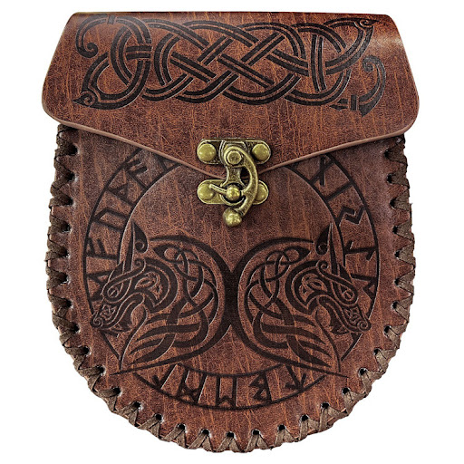 Title 1, Renaissance PU Leather Waist Purse COSPLAY Phot...