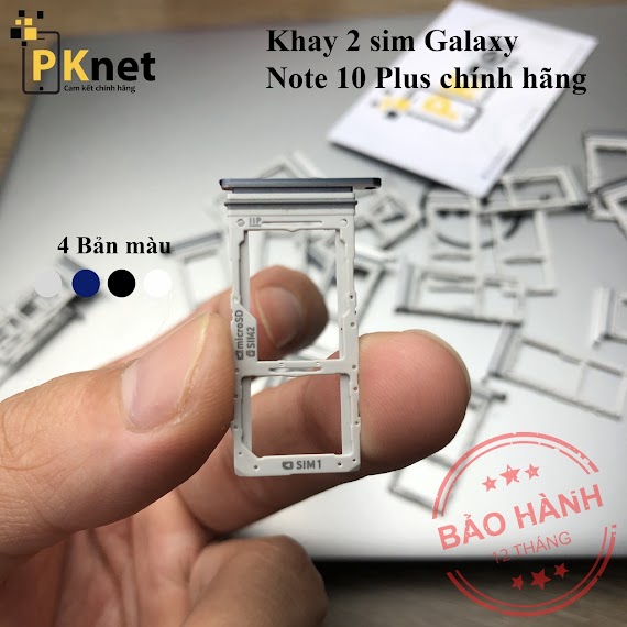 Khay Sim Note 10 Plus Dùng Cho Samsung Glaxy Note 10 Plus/ Note 10 Plus 5G [Chính Hãng, Bản 2 Sim]