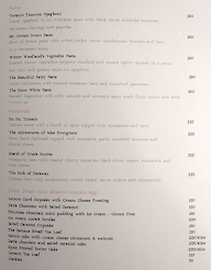 The Mad Teapot menu 2