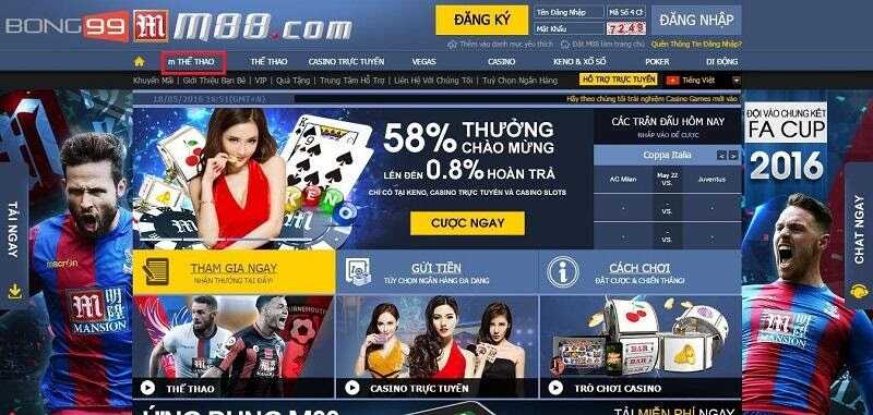 M88 mansion – trang web cá cược thể thao casino uy tín châu Á – 123b888