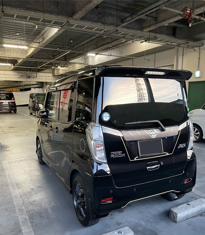 デイズルークスのお買い物ついでに撮影・いろんな駐車場に関するカスタム事例の投稿画像4枚目