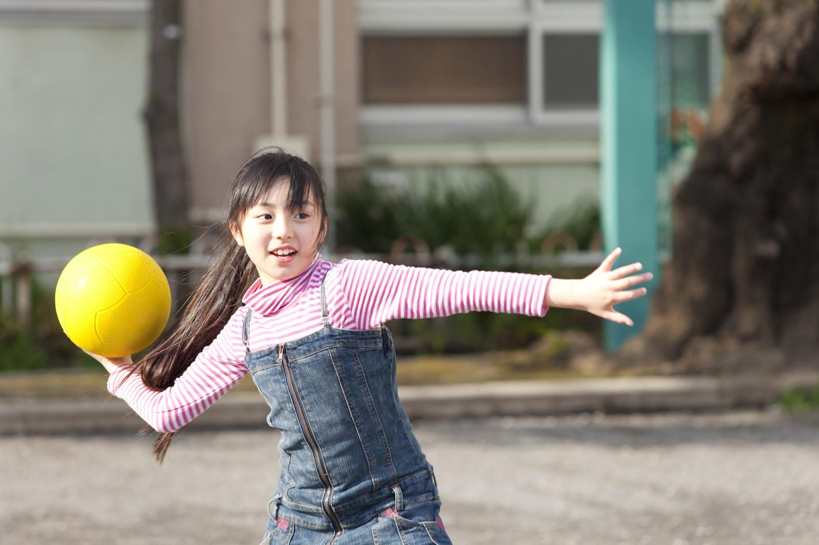 4〜5歳児とするボール遊び