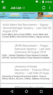 Kerala Job Vacancy - náhled