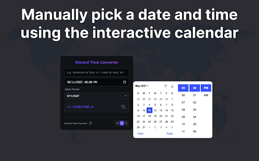 Discord Time Converter screenshot 3