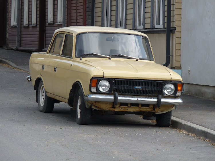 A Moskvich car in Tallinn, Estonia. Picture: WIKIMEDIA