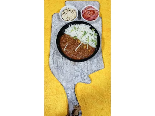 Punjabi Chole Rice Bowl