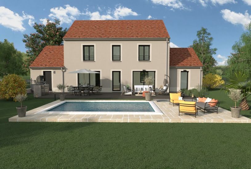  Vente Terrain + Maison - Terrain : 1 200m² - Maison : 174m² à Montfort-l'Amaury (78490) 