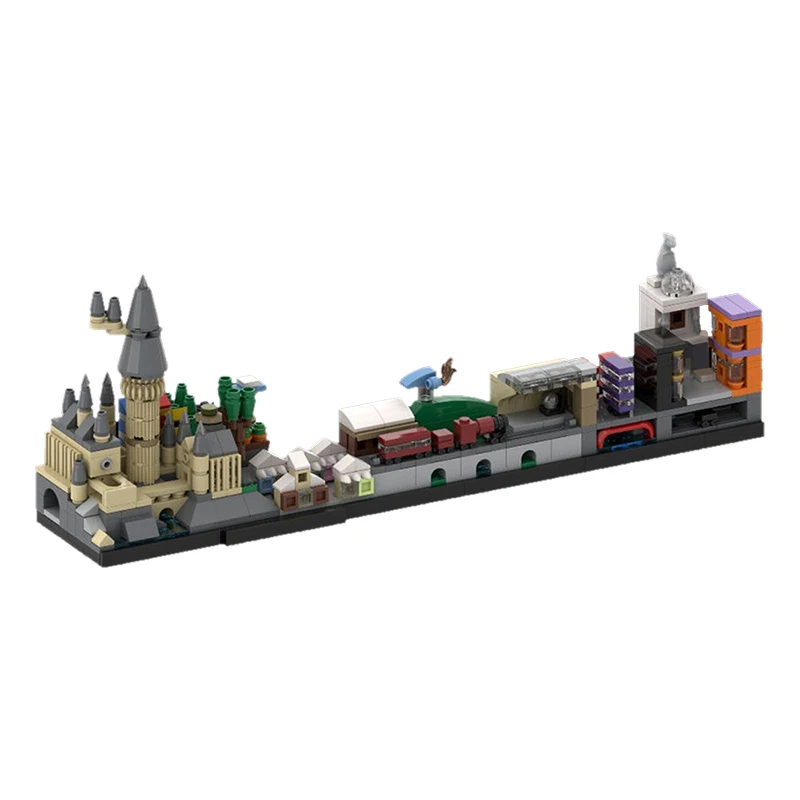 Title 4, Sponge World Skyline Compatible avec blocs de c...