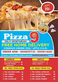 Pizza 9 menu 1