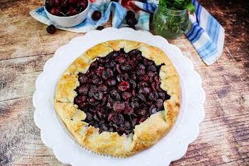 Rustic Cherry Tart