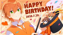 お誕生日おめでとうございます！