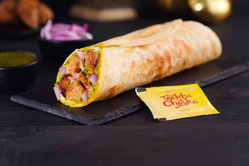 Classic Murgh Malai Kebab Wrap