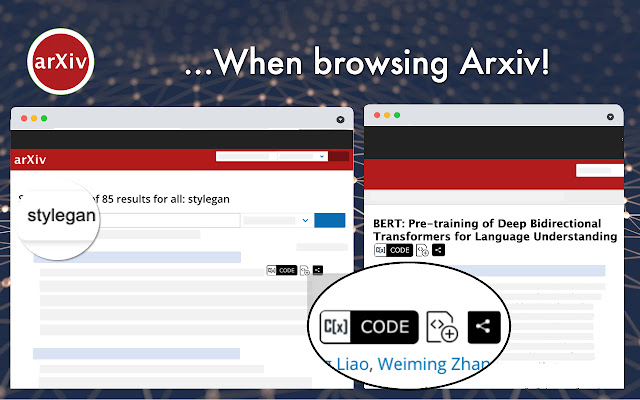 find code for research papers chrome