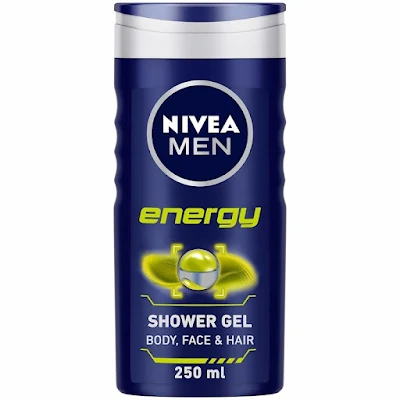 Nivea Men Shower Gel - Vitality Fresh Body Wash, Men - 250 ml