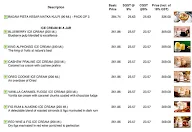 Orchard Fresh Natural Icecreams menu 3