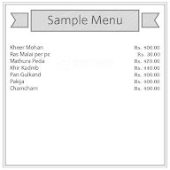 Laxmi Sweets menu 6