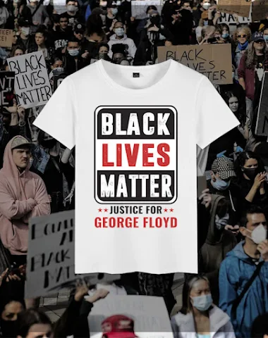 Anti-Racism T-shirt I Can't Breathe - 2