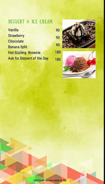 Santushti menu 