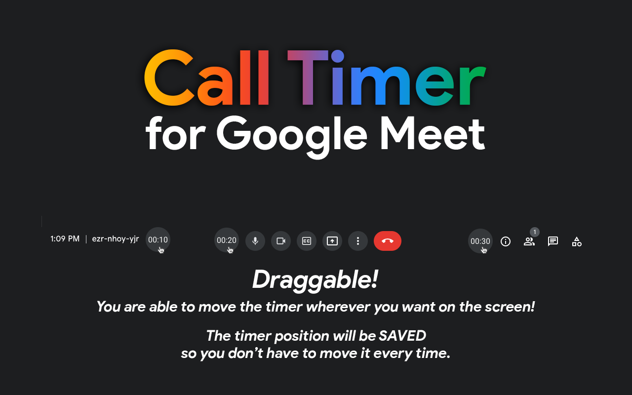 Call Timer for Meet Preview image 6