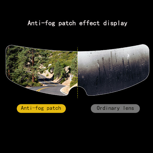 Title 2, Rainproof and Anti-fog Film for Motorcycle Helm...