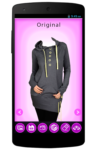 Sweatshirt Photo Suit of Women