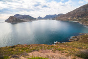  A view of Hout Bay from Chapman's Peak Drive. 