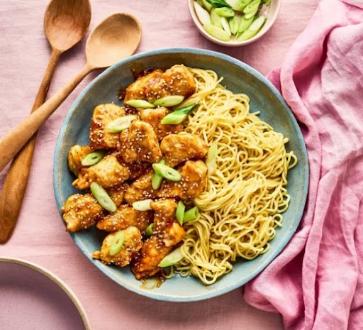 Chicken Drum Stick Noodles Bowl