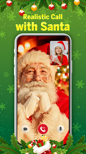 Screenshot Call Santa Claus: Fake Video