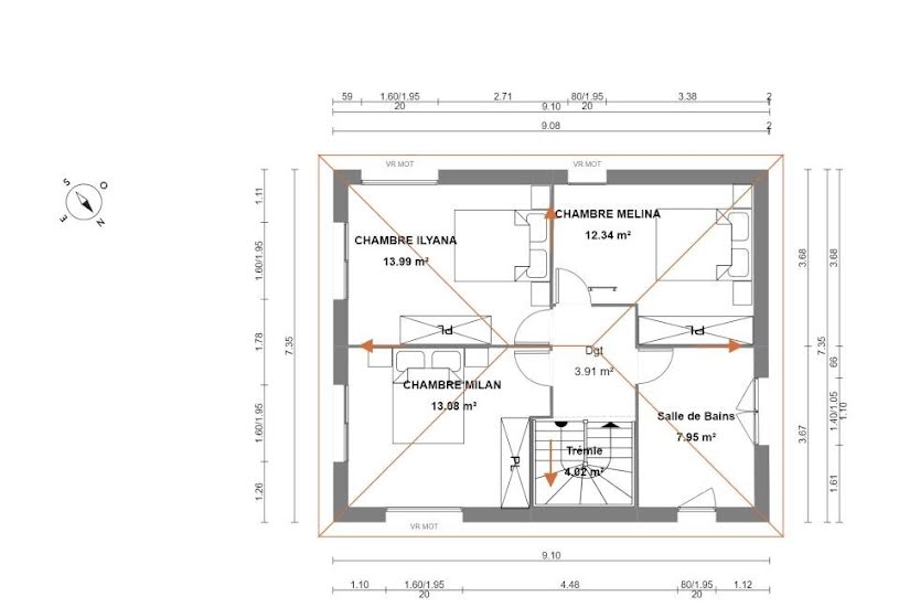  Vente Terrain + Maison - Terrain : 558m² - Maison : 120m² à Carqueiranne (83320) 