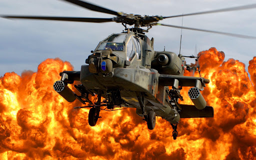 War Helicopter Live Wallpaper