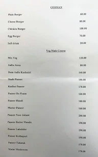 The Natures Cafe And Bistro menu 4