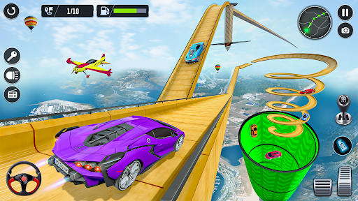 Screenshot Superhero Car Stunt- Car Games