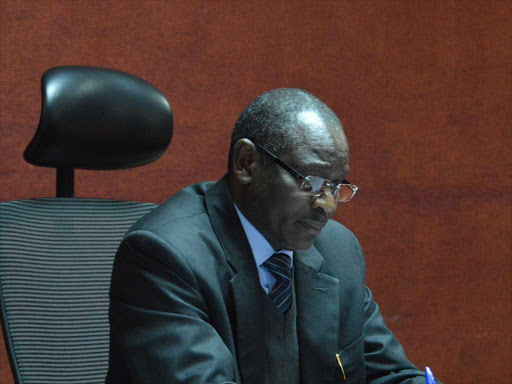 High Court Judge Chacha Mwita at the Milimani court. COLLINS KWEYU